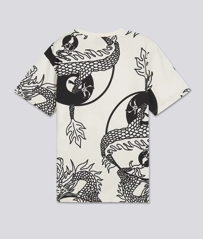 X Staple Printed Tee