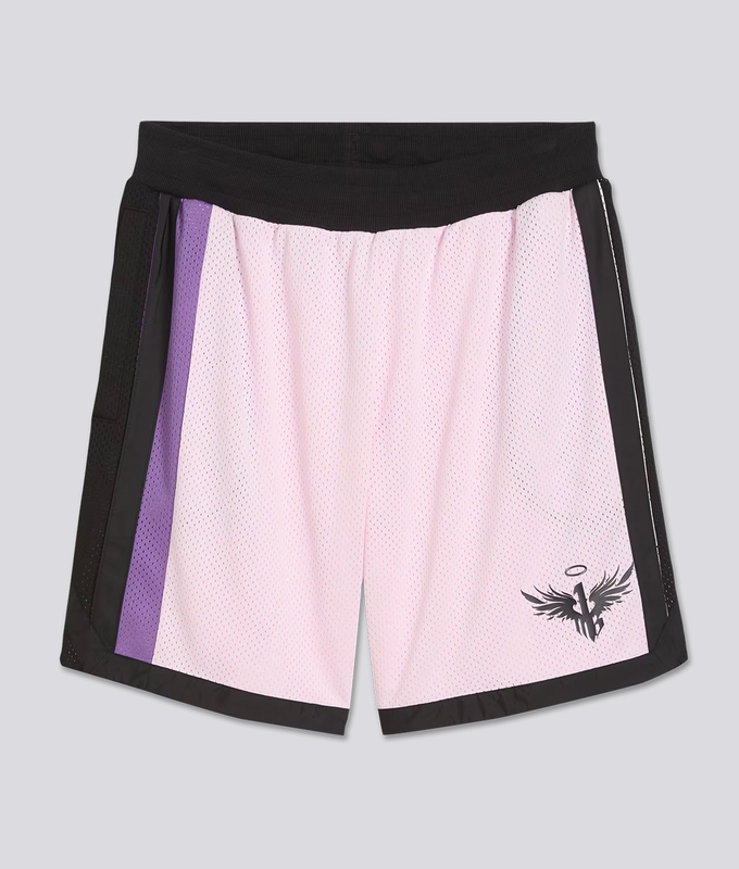 Melo Iridescent Mesh Short