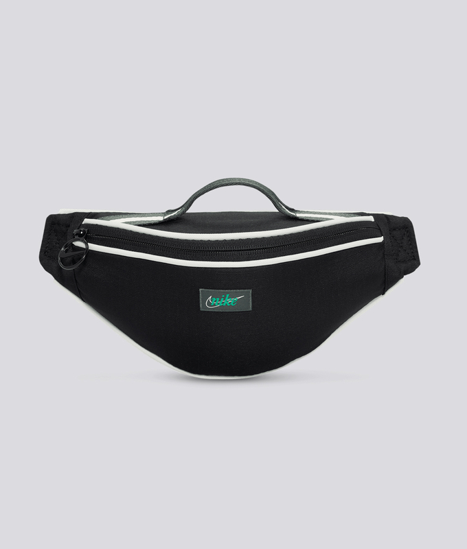 HERITAGE RETRO WAISTPACK BAG 'BLACK/VINTAGE GREEN/STADIUM GREEN'