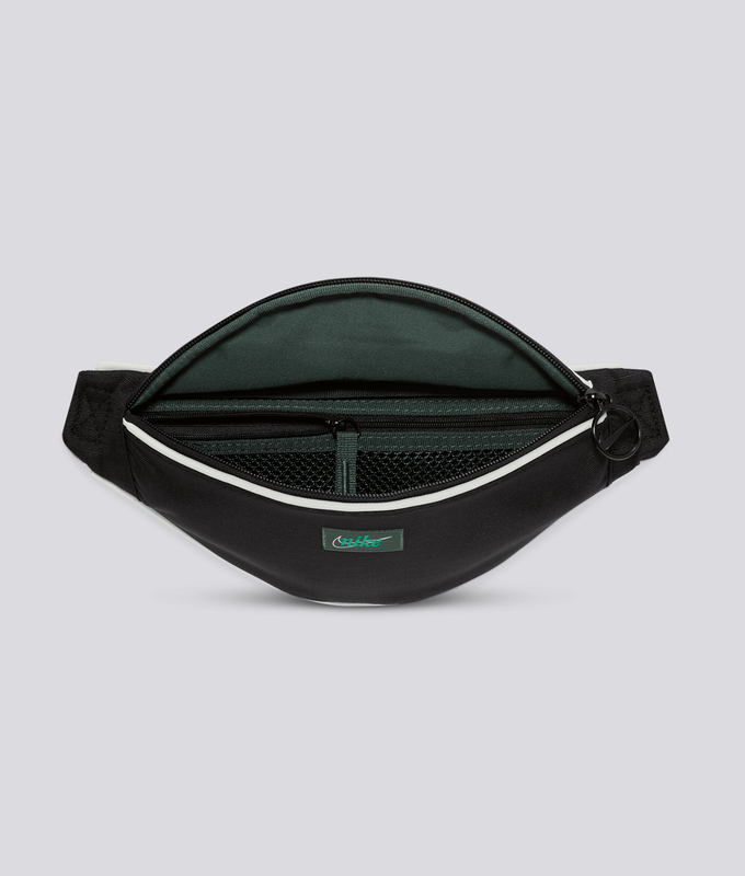 HERITAGE RETRO WAISTPACK BAG 'BLACK/VINTAGE GREEN/STADIUM GREEN'