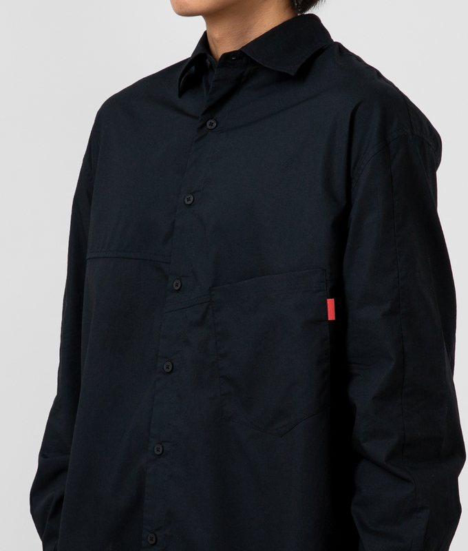 LONG SLEEVE SHIRT 'BLACK'