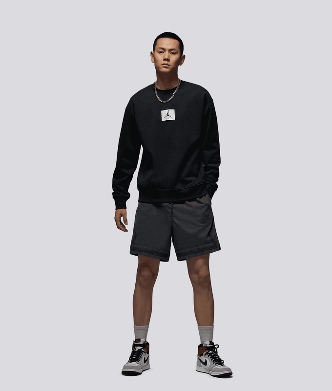 Essentials Statement Swoosh Diamond Short