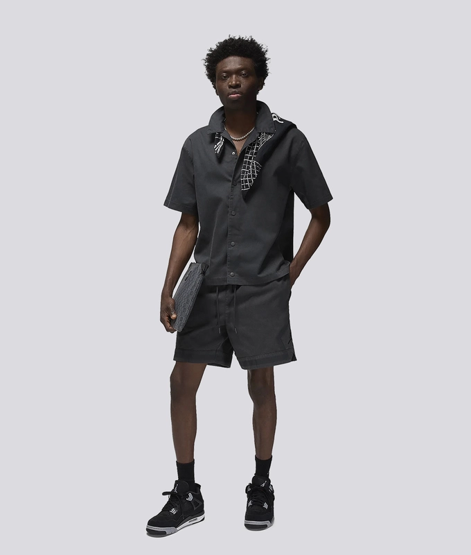 Essentials Statement Swoosh Diamond Short