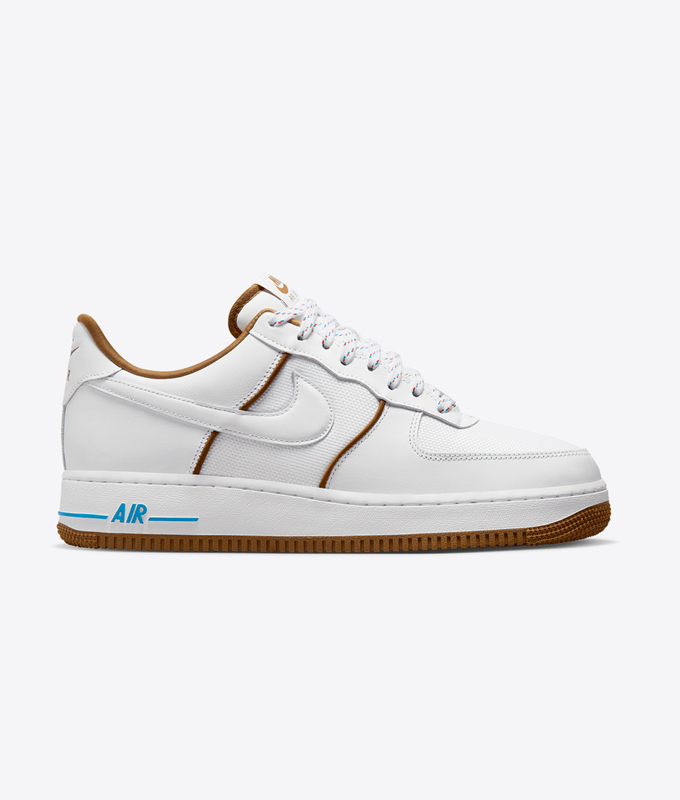 AIR FORCE 1 '07 LX 'WHITE/LIGHT BRITISH TAN-PHOTO BLUE'