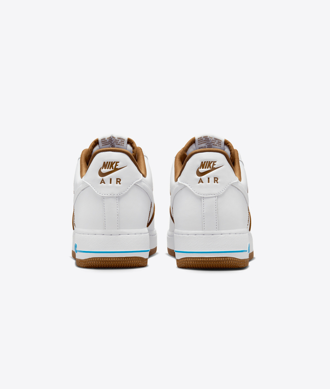 AIR FORCE 1 '07 LX 'WHITE/LIGHT BRITISH TAN-PHOTO BLUE'