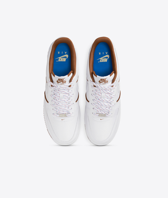 AIR FORCE 1 '07 LX 'WHITE/LIGHT BRITISH TAN-PHOTO BLUE'