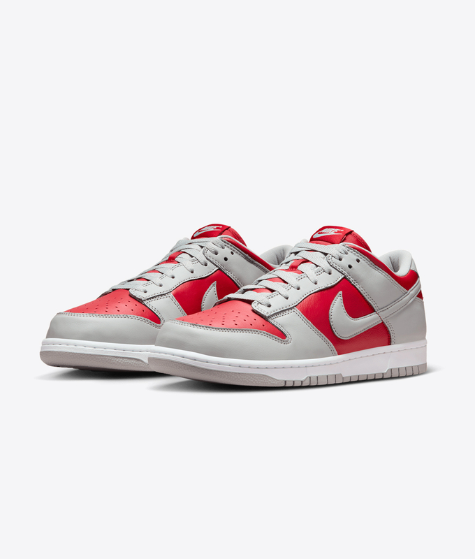 DUNK LOW 'VARSITY RED/SILVER-WHITE'