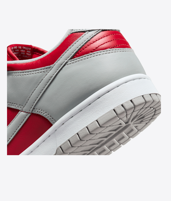 DUNK LOW 'VARSITY RED/SILVER-WHITE'