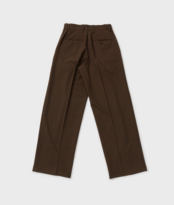 Wide Leg Pleated Pants