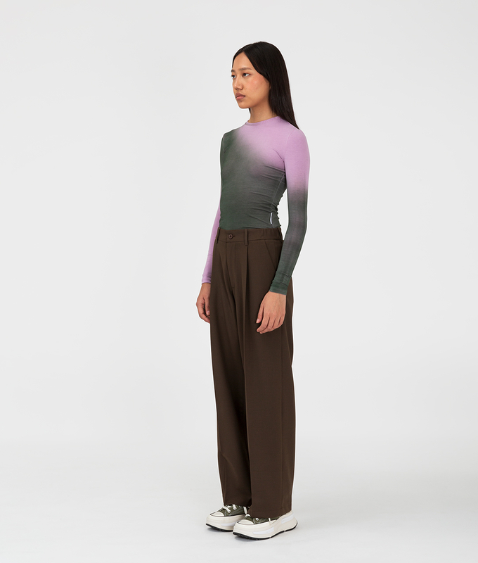 Wide Leg Pleated Pants