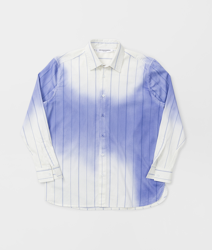 Spray Dyed Long Sleeve Shirt