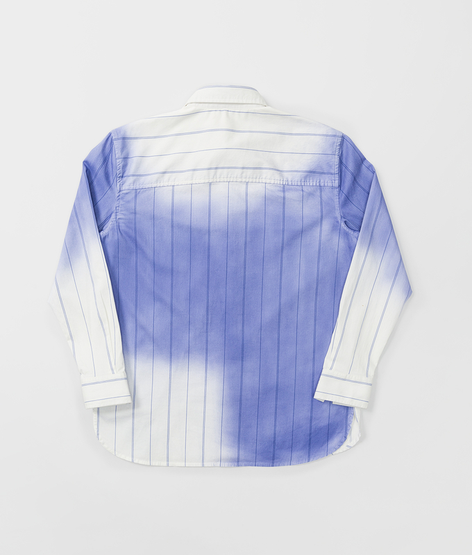 Spray Dyed Long Sleeve Shirt