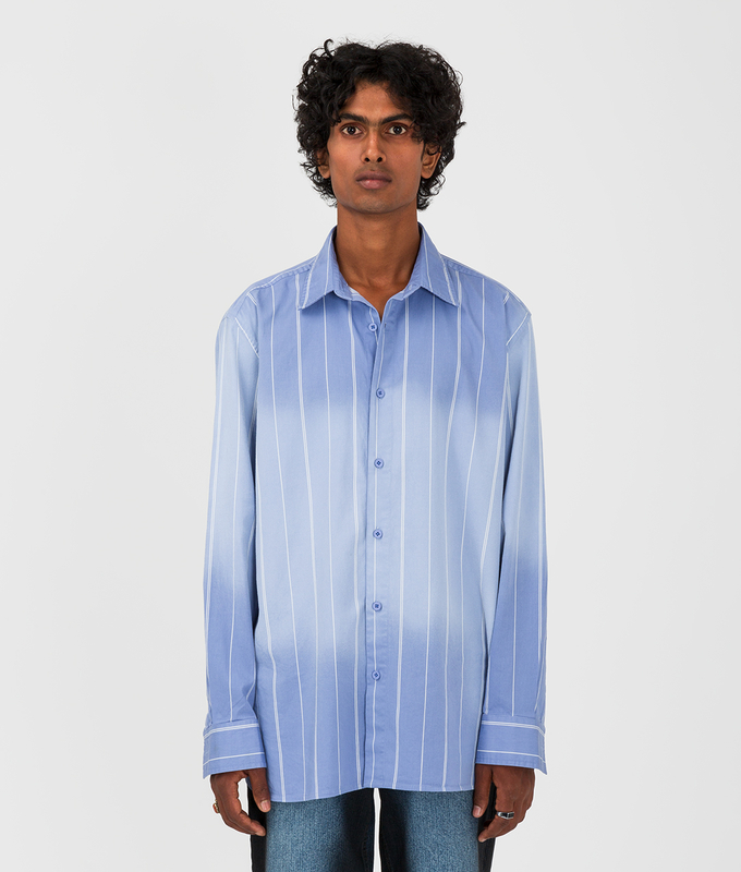 Spray Dyed Long Sleeve Shirt