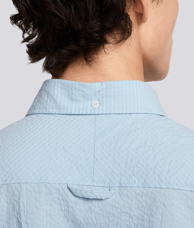 Life Seersucker Button Down Shirt