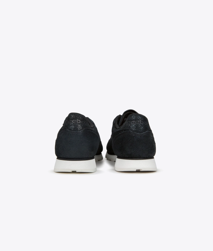 CL LEATHER SHIMMER 'CHALK BLACK'