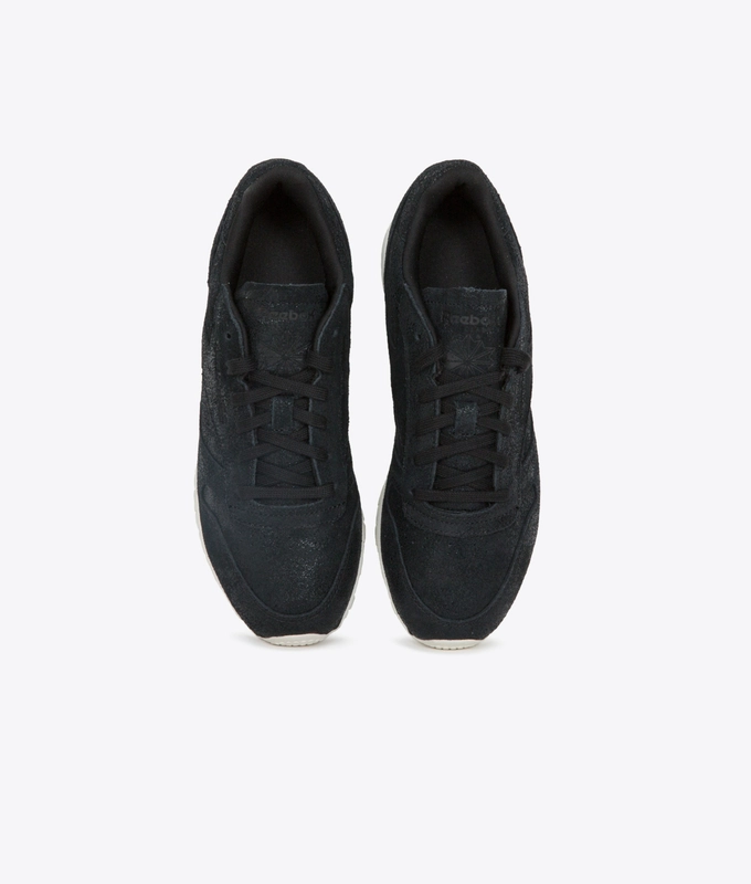 CL LEATHER SHIMMER 'CHALK BLACK'