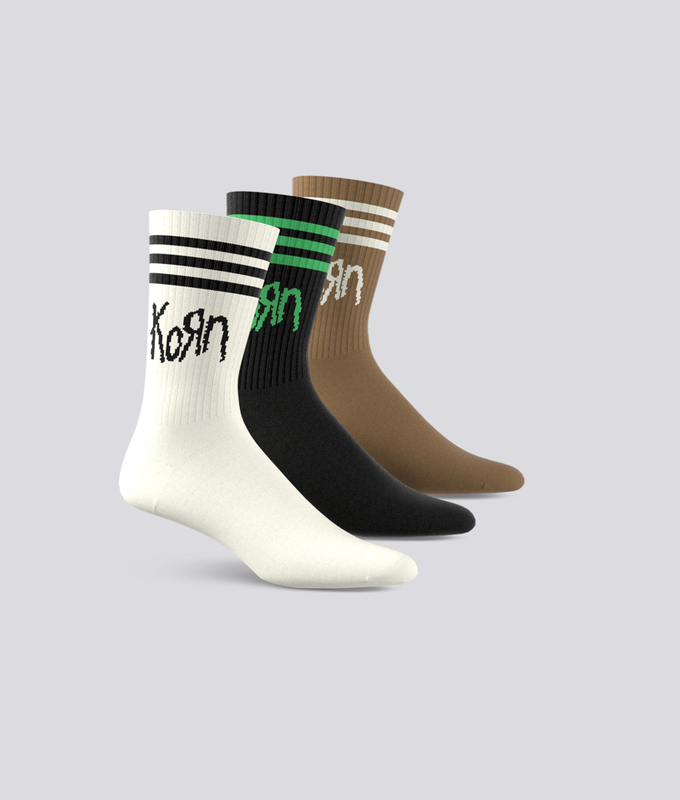 X Korn Socks 3 Pairs