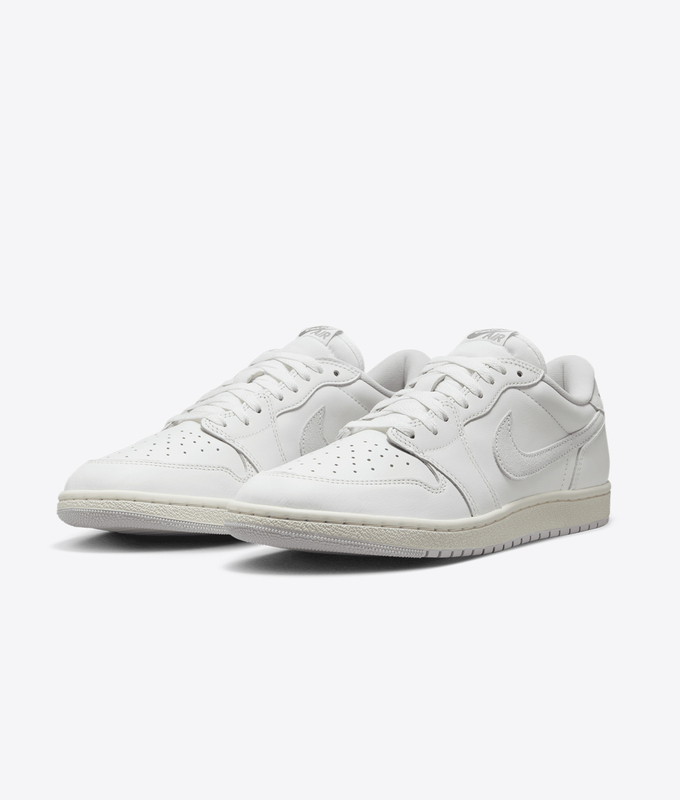 AIR JORDAN 1 LOW 85 'SUMMIT WHITE/LIGHT SMOKE GREY-NEUTRAL GREY'