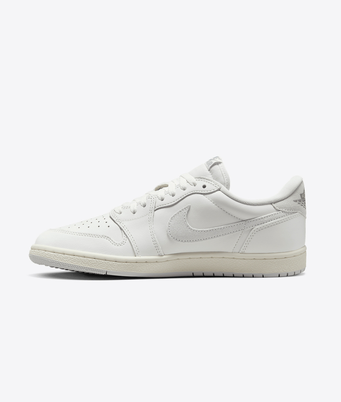 AIR JORDAN 1 LOW 85 'SUMMIT WHITE/LIGHT SMOKE GREY-NEUTRAL GREY'