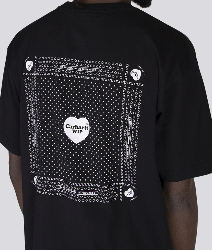 Short Sleeve Heart Bandana T-Shirt