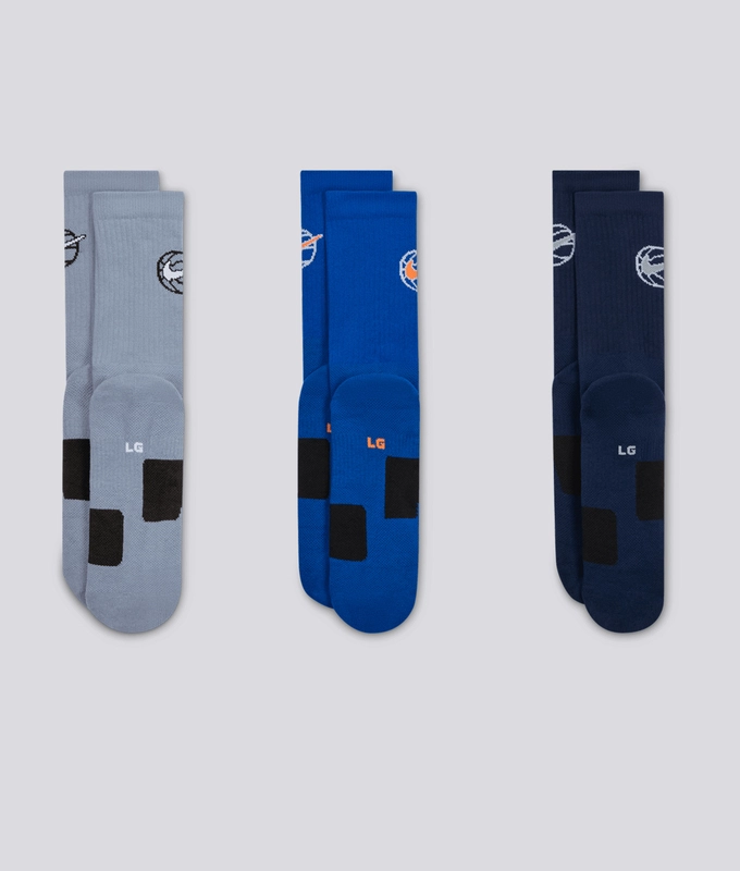 Everyday Crew Basketball Socks 3 Pairs