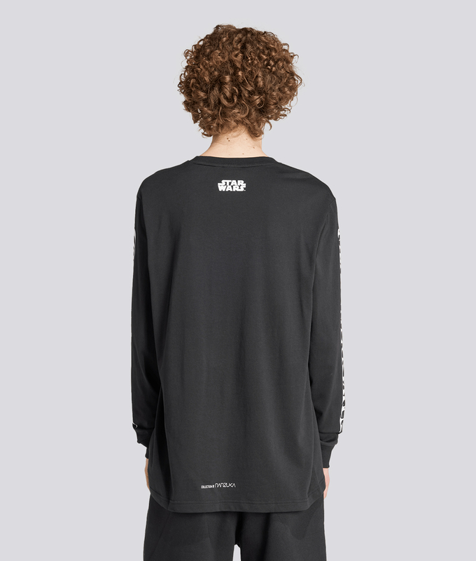 X STAR WARS NANZUKA LONG SLEEVE TEE 'BLACK'