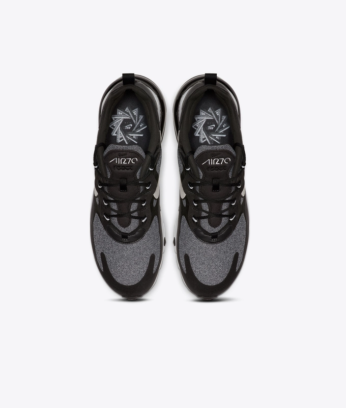 AIR MAX 270 REACT 'BLACK/VAST GREY-OFF NOIR'