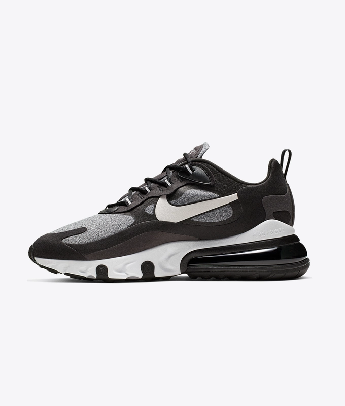 AIR MAX 270 REACT 'BLACK/VAST GREY-OFF NOIR'