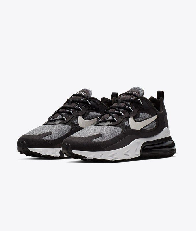 AIR MAX 270 REACT 'BLACK/VAST GREY-OFF NOIR'