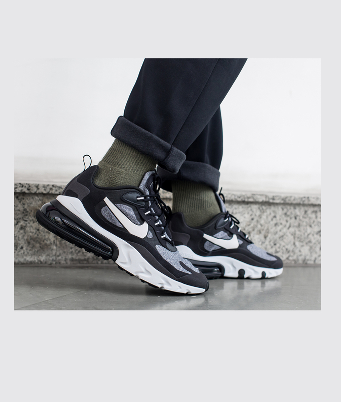AIR MAX 270 REACT 'BLACK/VAST GREY-OFF NOIR'