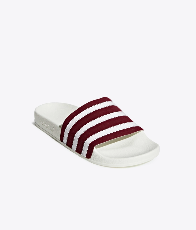 ADILETTE W 'CBURGU/WHITE/OFF WHITE'