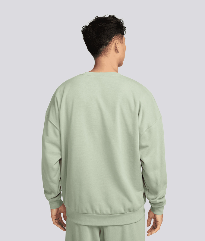 Club French Terry Oversized Crew Sweatshirt