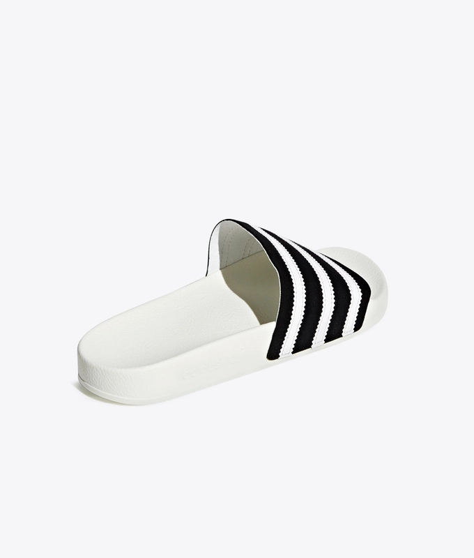 ADILETTE  'CBLACK/WHITE/OFFWHITE'