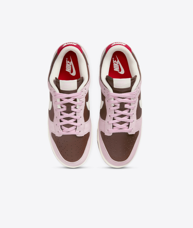 DUNK LOW 'CACAO WOW/PALE IVORY-PINK FOAM'