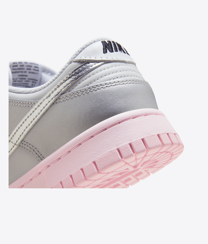 DUNK LOW LX 'PHOTON DUST/METALLIC SILVER-PINK FOAM'