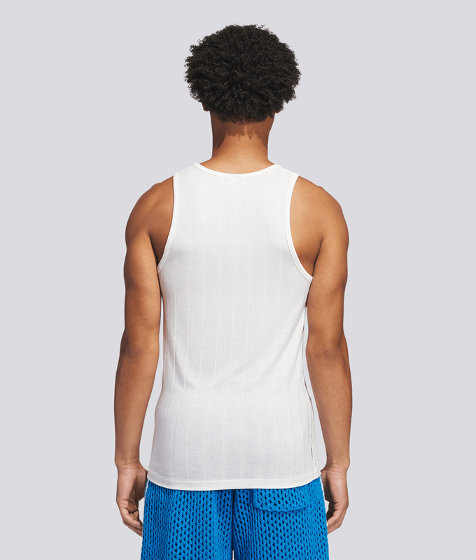 X Clot Rib Tank Top