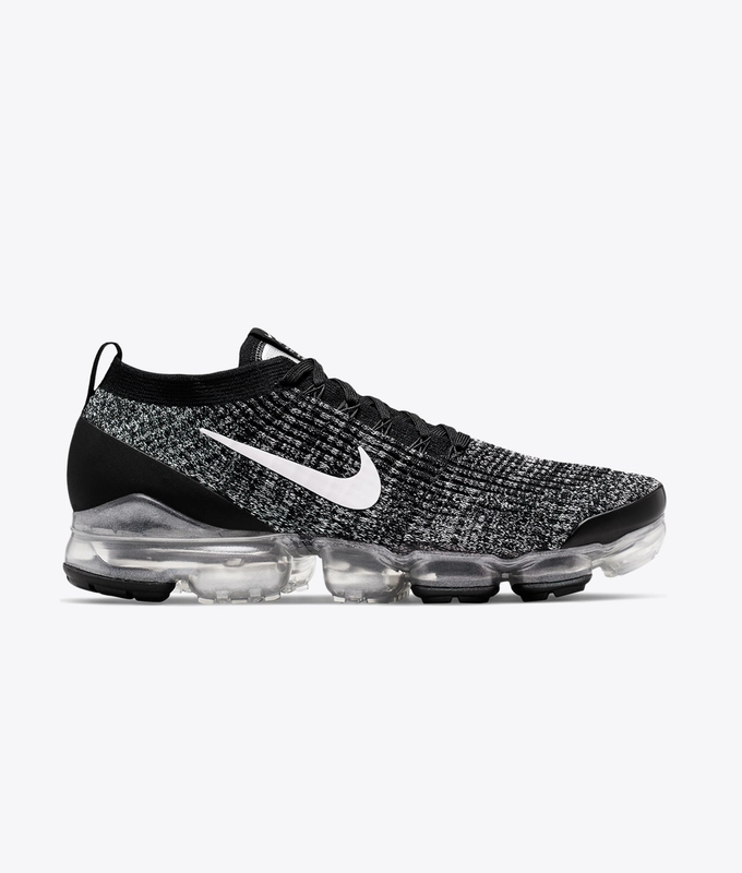 AIR VAPORMAX FLYKNIT 3 'BLACK/WHITE-METALLIC SILVER'
