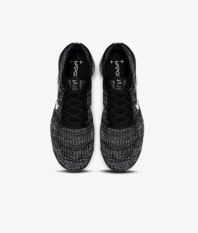 AIR VAPORMAX FLYKNIT 3 'BLACK/WHITE-METALLIC SILVER'