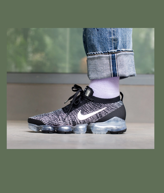 AIR VAPORMAX FLYKNIT 3 'BLACK/WHITE-METALLIC SILVER'