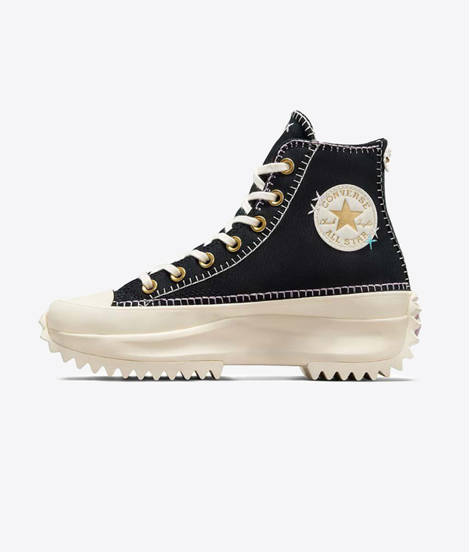 RUN STAR HIKE HIGH 'BLACK/EGRET-GOLD'