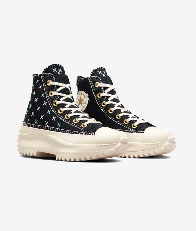 RUN STAR HIKE HIGH 'BLACK/EGRET-GOLD'