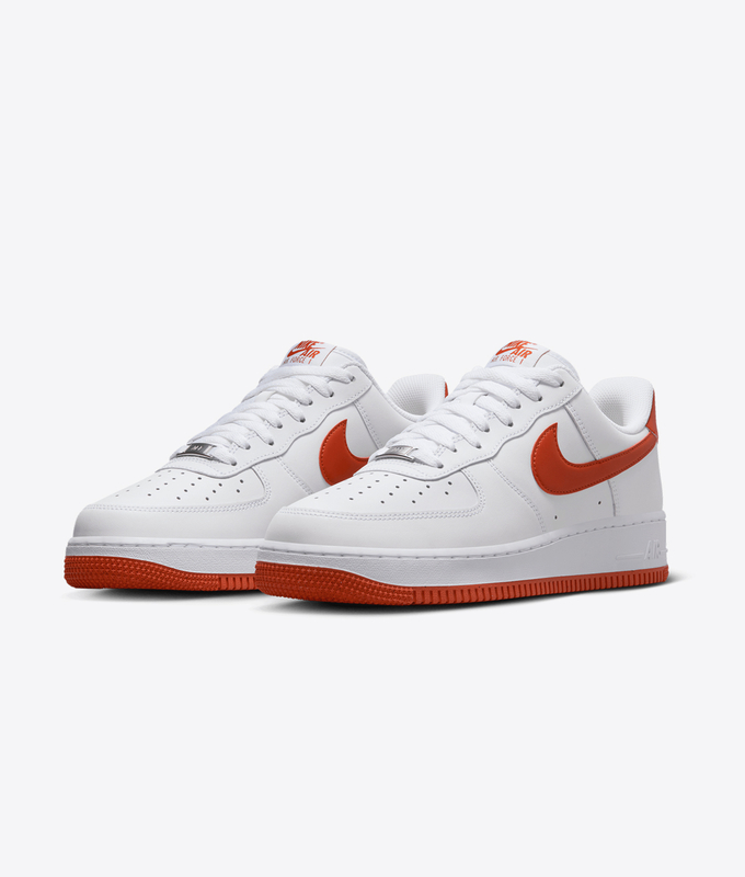 AIR FORCE 1 '07 'WHITE/DRAGON RED-WHITE'