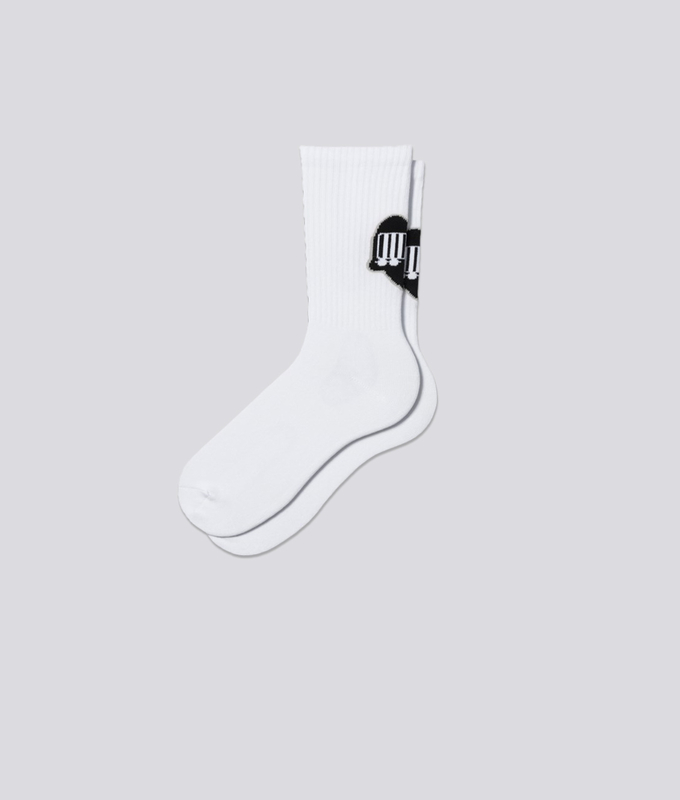 Heart Train Socks 1 PAIR
