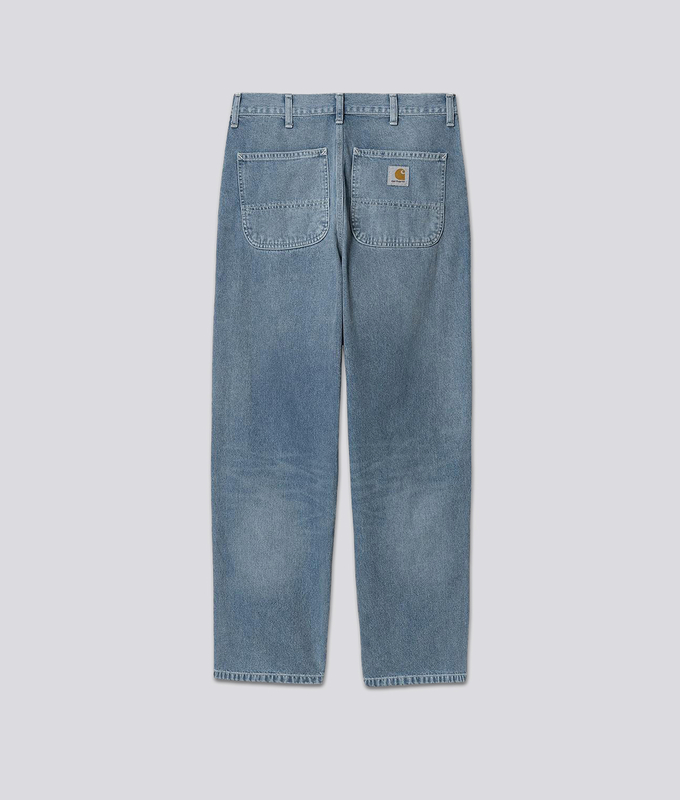 Light True Washed Simple Pant