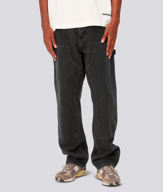 Stone Washed Double Knee Pant