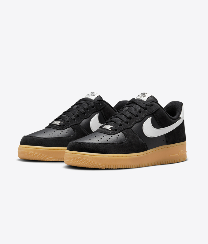 AIR FORCE 1 '07 LV8 'BLACK/SUMMIT WHITE-GUM LIGHT BROWN'