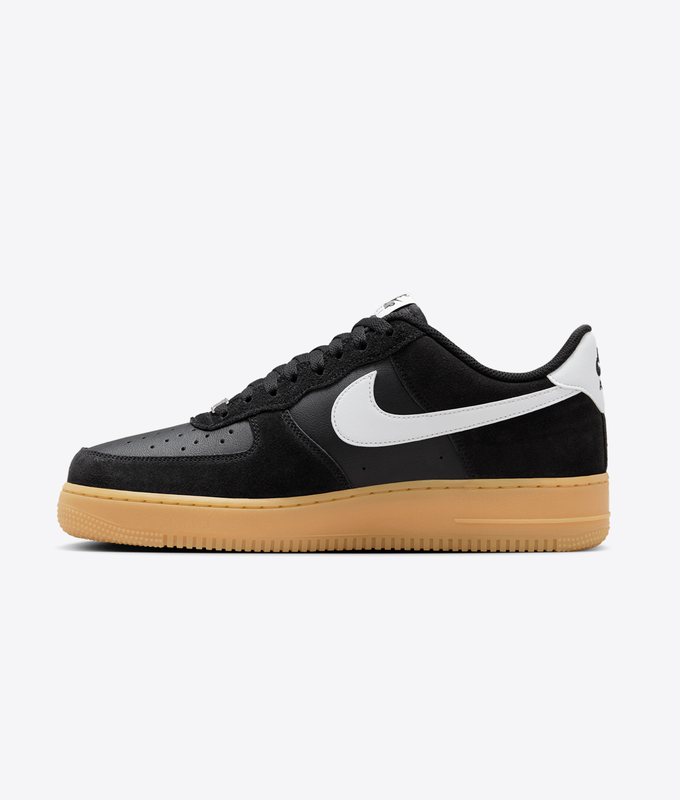 AIR FORCE 1 '07 LV8 'BLACK/SUMMIT WHITE-GUM LIGHT BROWN'