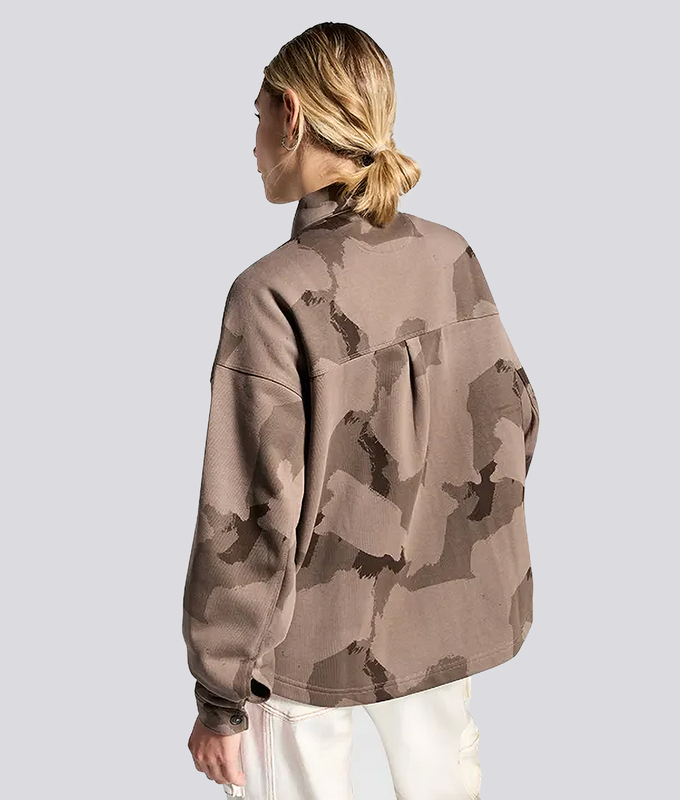 Camo Shirt Jacket