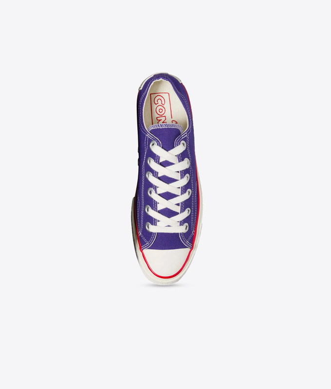 CHUCK 70 OX 'COURT PURPLE/EGRET-RED'