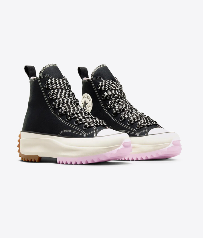 RUN STAR HIKE HIGH 'BLACK/PINK FOAM-EGRET'